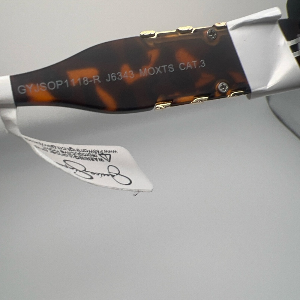 Jessica Simpson Women's Round Sunglasses Cat  J6343 Black And Brown - Picture 8 of 8